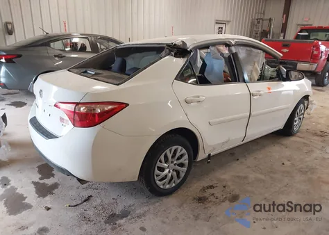 2017 Toyota Corolla Le z USA, uszkodzony, nr VIN 2T1BURHE0HC819867